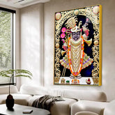 Stunning Shreenath Ji Maharaj Acrylic Art Piece Clearance Sale